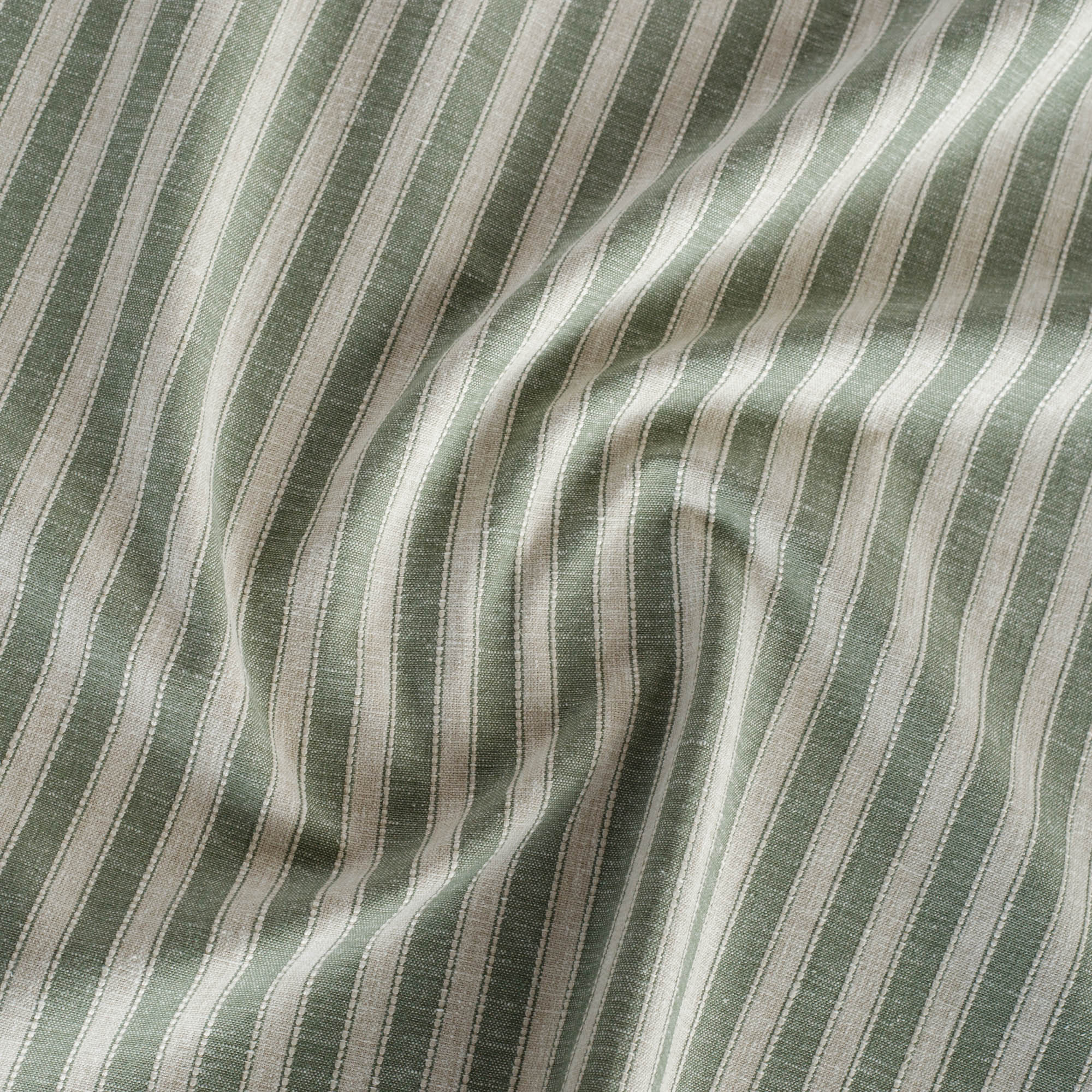 Millcroft Stripe Fabric - Soft Cotton Blend Upholstery Material for Sofa, Chair & Home Decor | Perfect for DIY Projects & Furniture Restoration