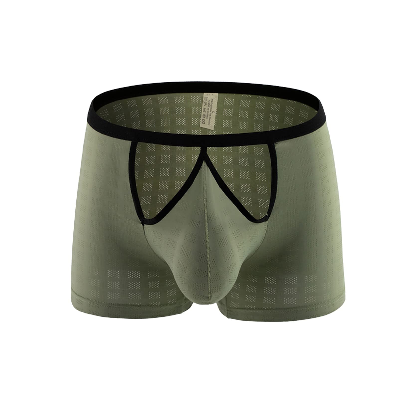 Sexy Men's Cotton Boxer Briefs - Breathable & Comfortable Underwear for Everyday Wear, Workout & Sleep