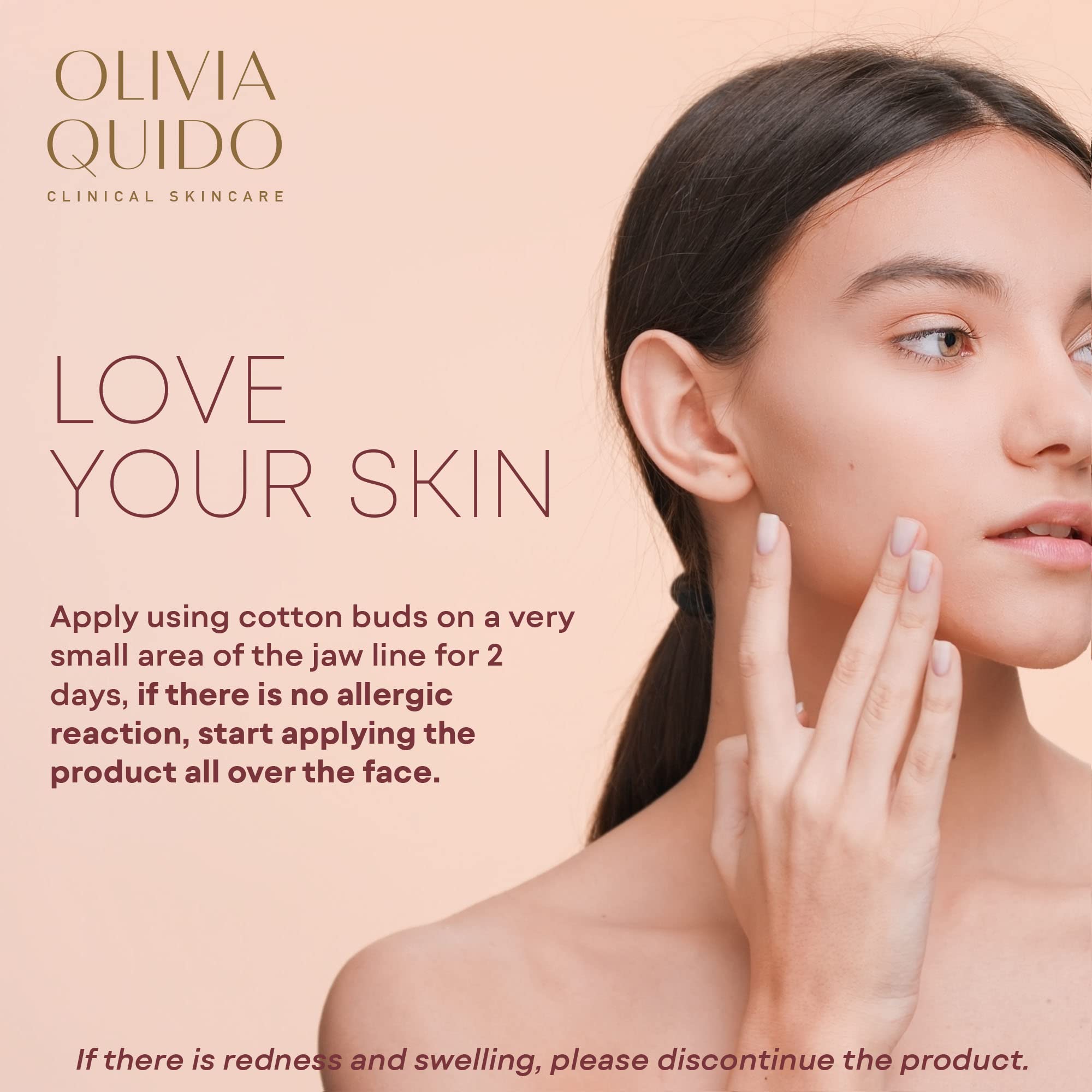 OLIVIA QUIDO Clinical Acne Face Wash with 2.5% Benzoyl Peroxide & Hyaluronic Acid - 4oz Gentle Cleanser for Women & Men, Dermatologist-Tested Skincare for Acne-Prone Skin | Daily Use for Clear, Hydrated Complexion