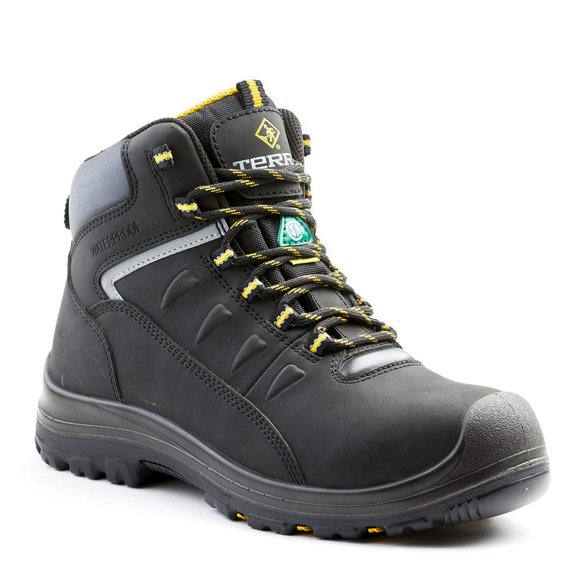Men's Findlay Industrial & Construction Work Shoes - Steel Toe Safety Boots for Heavy Duty & Outdoor Work - Ideal for Construction, Warehouse & Landscaping Jobs