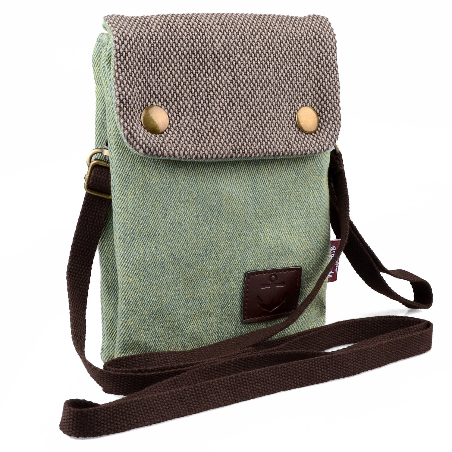 Katloo Small Crossbody Bag for Women - Phone Purse with Adjustable Shoulder Strap, Travel Pouch & Passport Holder - Wristlet Wallet for Everyday Use, Shopping & Travel Accessories