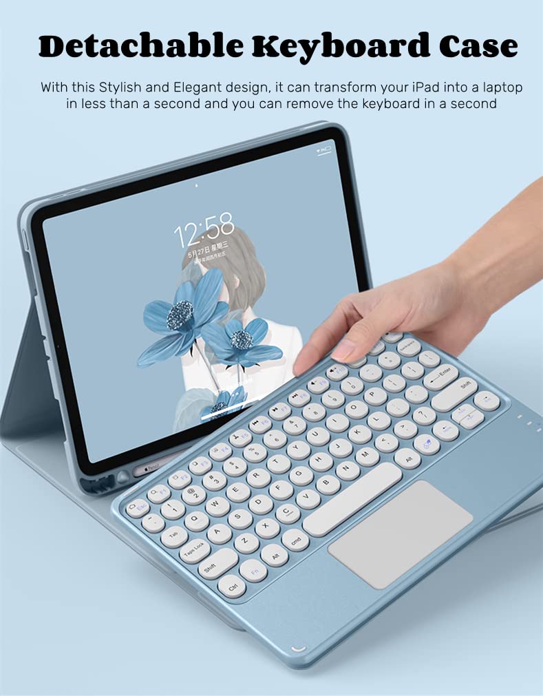 Premium Detachable Keyboard Case for iPad Air 13