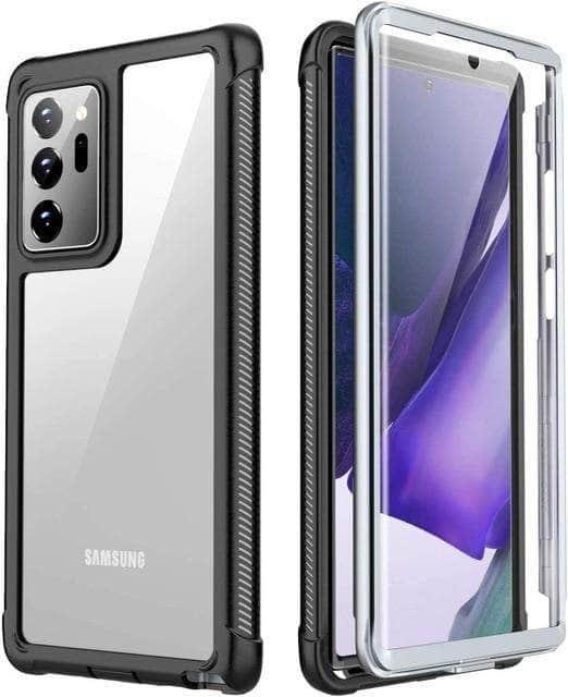 Samsung Galaxy Note 20 Ultra 5G Phone Case with Built-in Screen Protector - Full Body Protection for Work & Travel