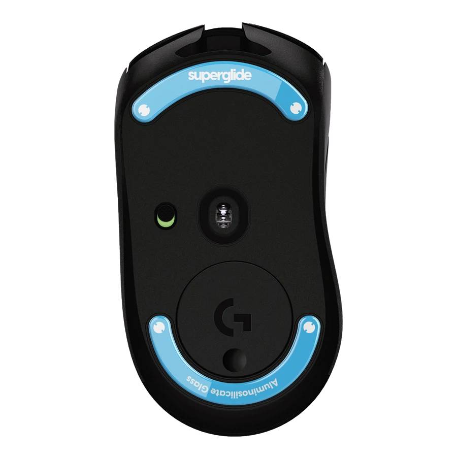Pulsar Superglide Glass Mouse Skates - Ultra Smooth Gaming Glide for Logitech G403, G603, G703 - Perfect for FPS, MOBA & Esports Gaming