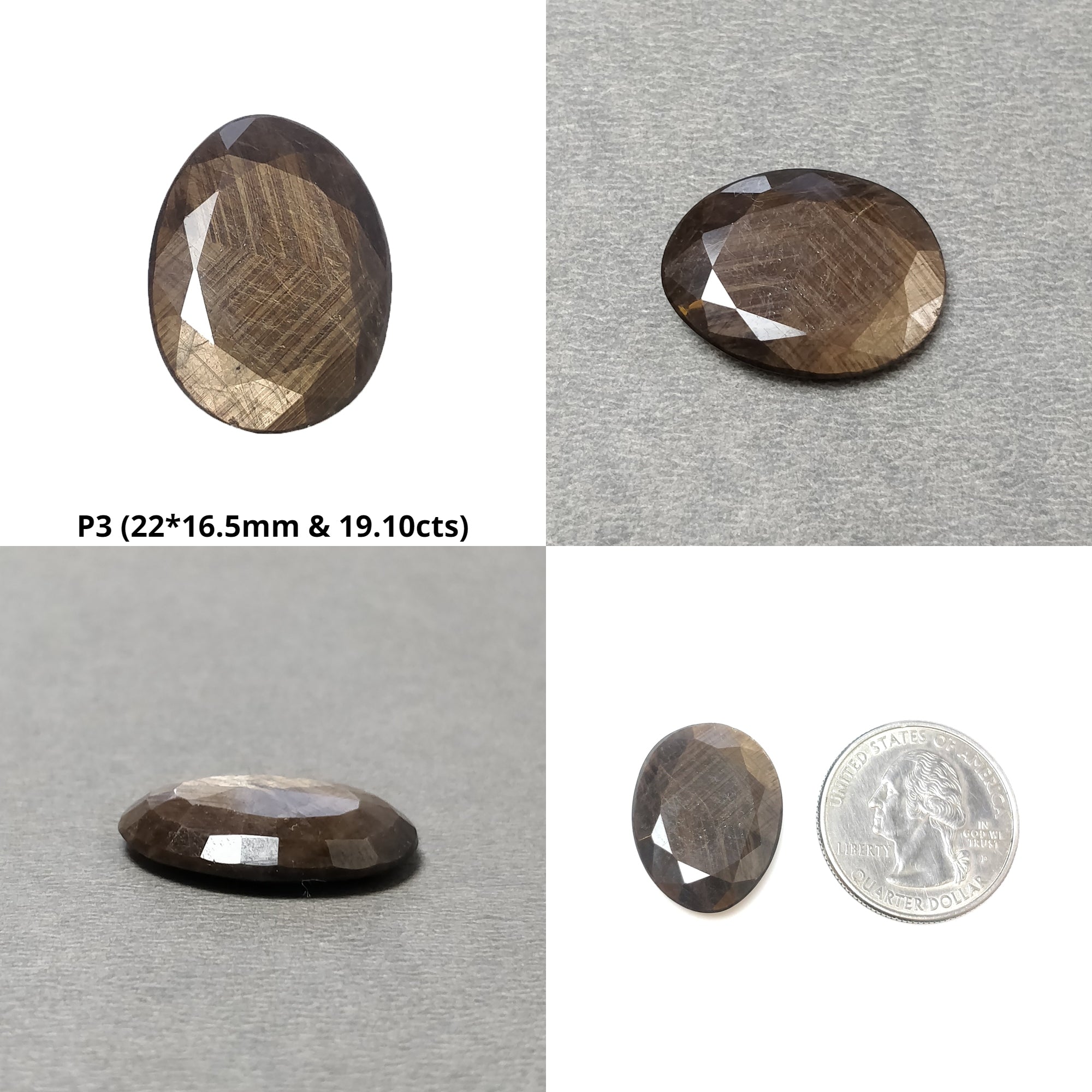 Natural Untreated Golden Brown Chocolate Sapphire Gemstone - Oval Cut Loose Stone for Jewelry Making, Engagement Rings & Healing Crystals | Perfect for DIY Crafting, Meditation & Energy Work