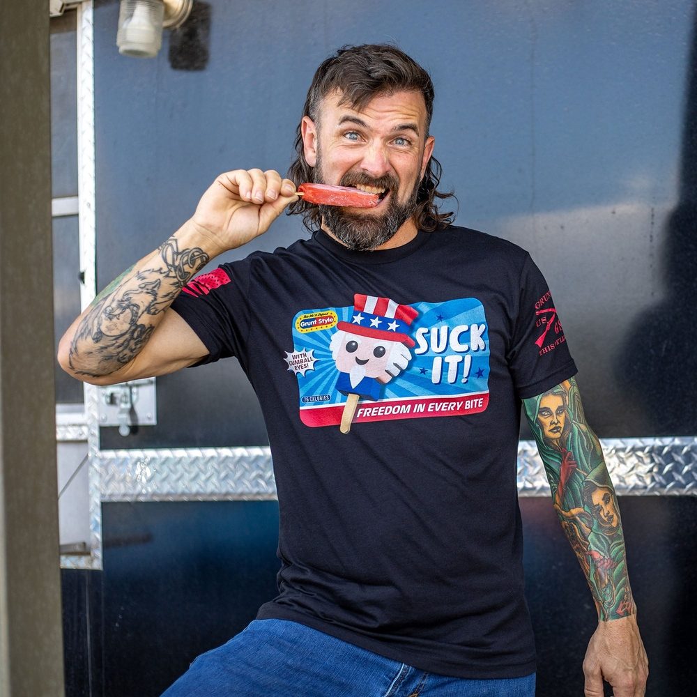 Funny 'Suck It' Black T-Shirt for Men & Women - Perfect for Parties, Gifts, and Casual Wear