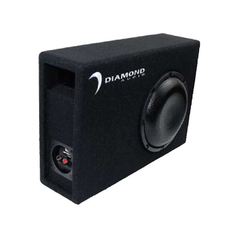 Diamond Audio DESMB10 10-Inch 800W Peak Power 2-Ohm Slot Vented Passive Subwoofer - High Performance Bass for Car Audio Systems & Home Theater