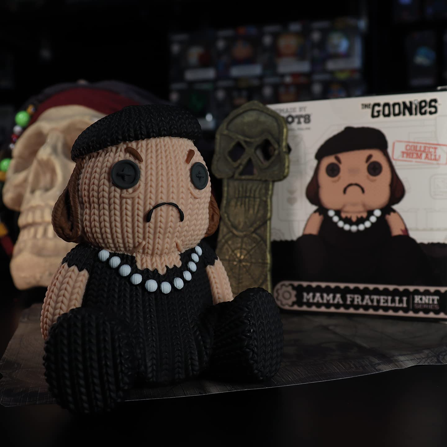 Handmade by Robots - The Goonies - Mama Fratelli #020 Collectible Figurine - Perfect for Movie Fans, Pop Culture Collectors & Home Decor