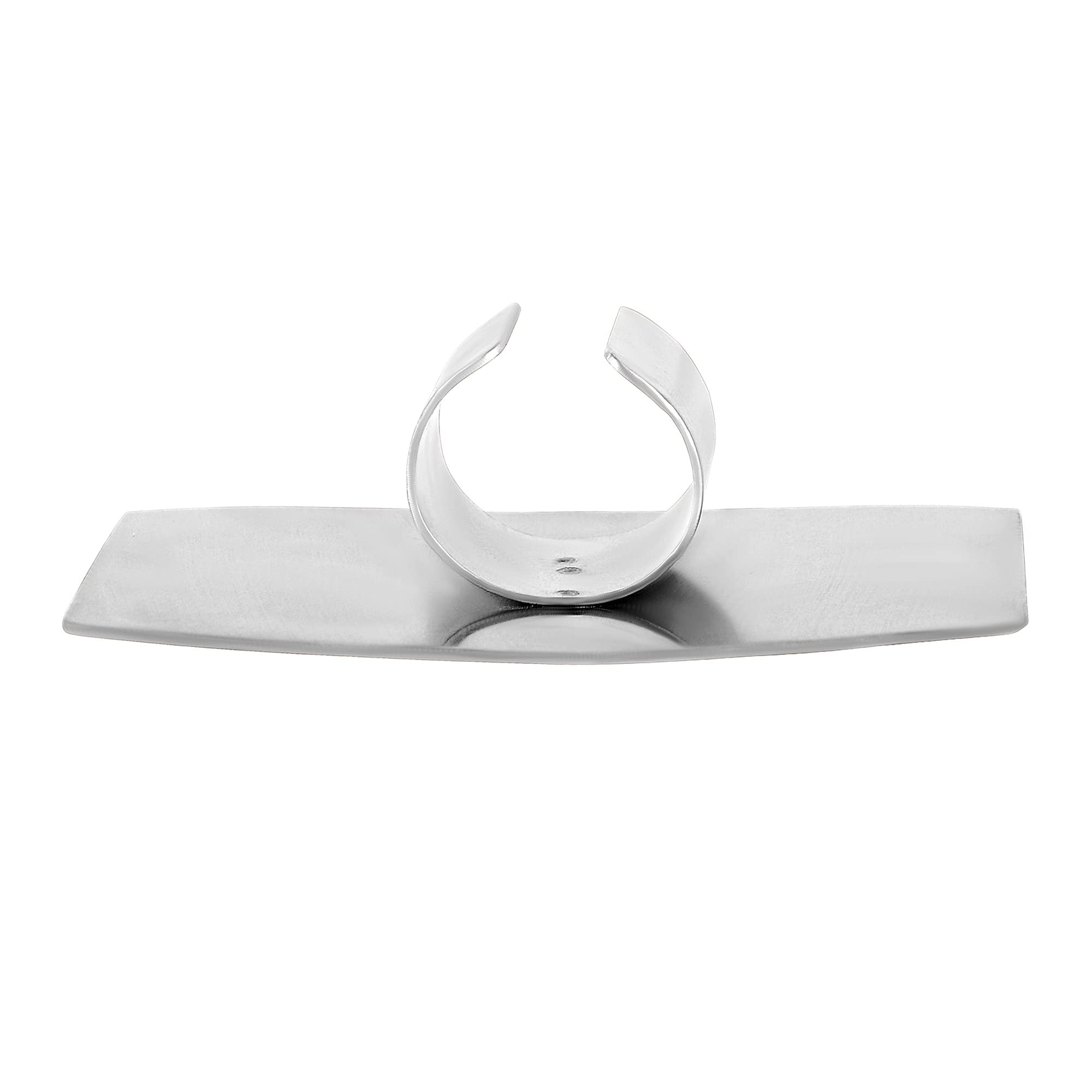 Stainless Steel Finger Guard for Cutting Vegetables - Safe Knife Protector for Kitchen, Pack of 2 | Perfect for Slicing, Chopping & Food Prep