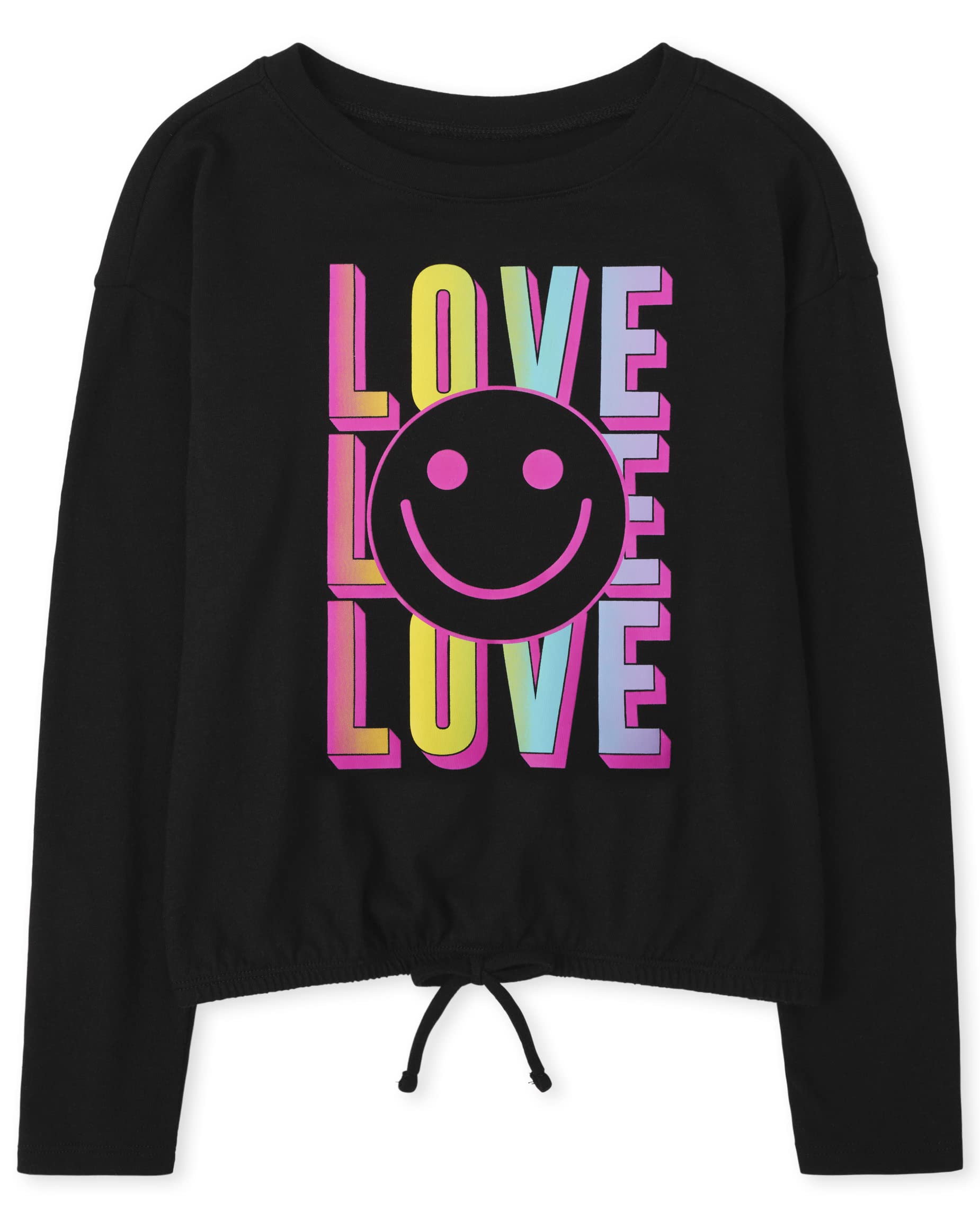 The Children's Place Girls Long Sleeve Active Shirt - Soft Cotton Playwear for School, Sports & Outdoor Activities