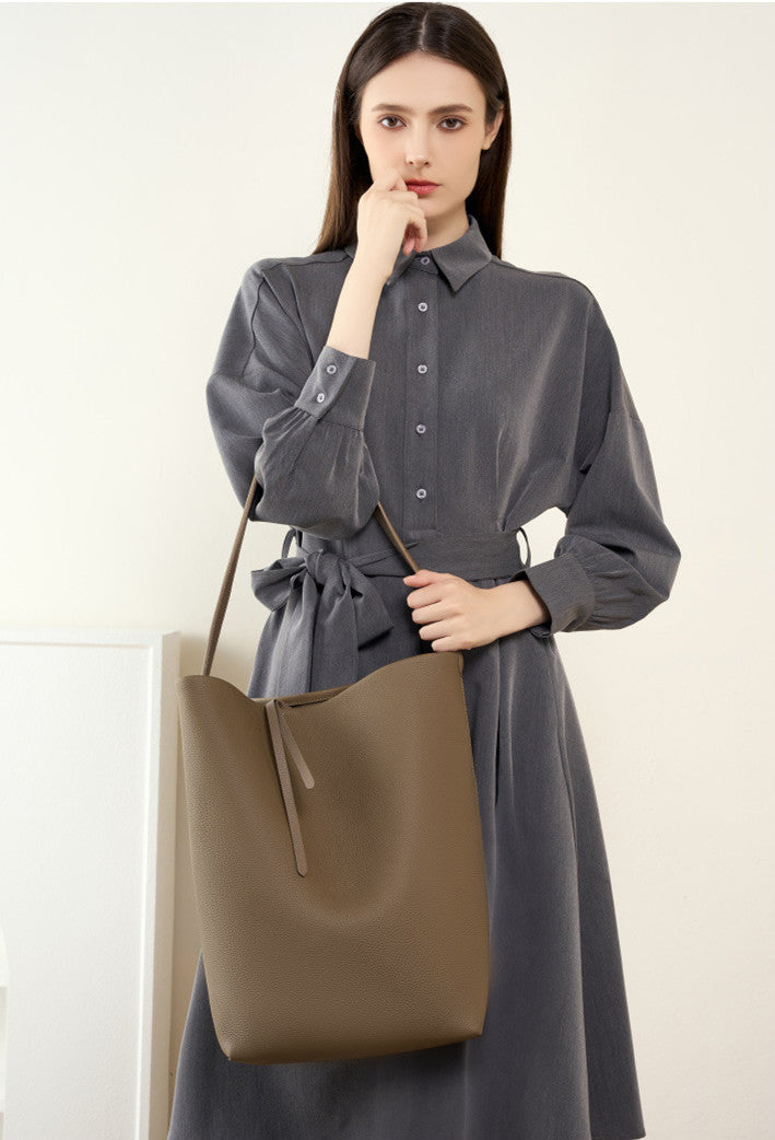 Stylish Versatile Bucket Shoulder Bag for Women - Fashionable Crossbody Purse with Adjustable Strap - Perfect for Travel, Shopping & Everyday Use