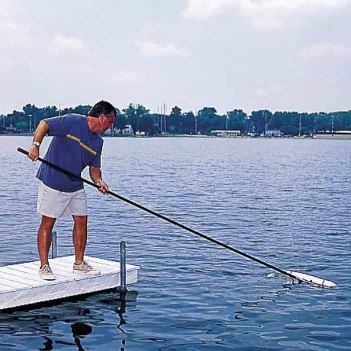 Scott Lake Rake - Premium Algae & Weed Removal Tool for Ponds, Lakeshores - Heavy Duty Raking & Cleaning for Waterfront Maintenance - Perfect for Dock Owners, Fishermen & Waterfront Property Care