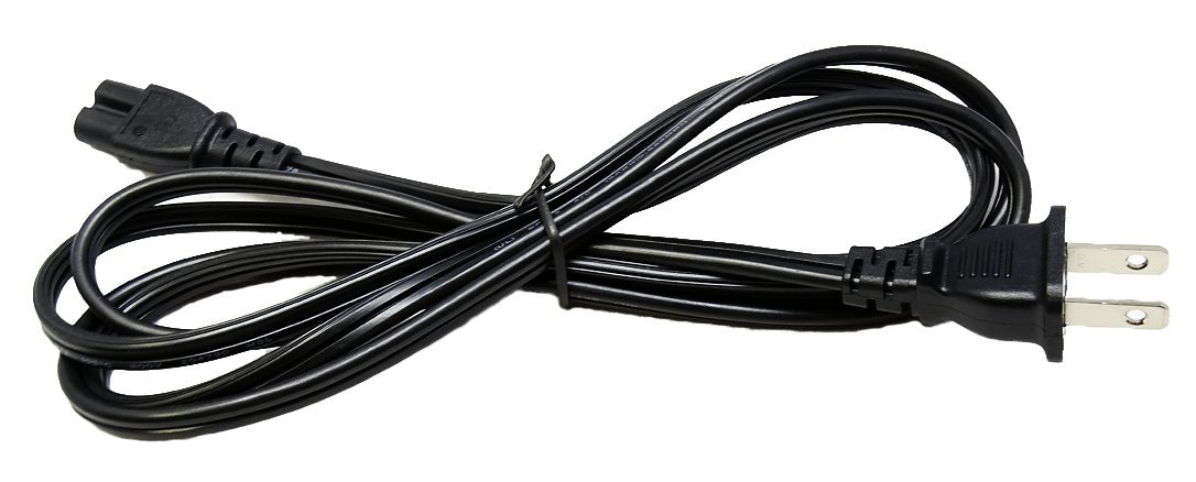 Ultra Spec 6FT Printer Power Cord - Figure 8, Dog Bone & Double Barrel Connectors | Replacement Cable for Printers, Scanners & Office Equipment