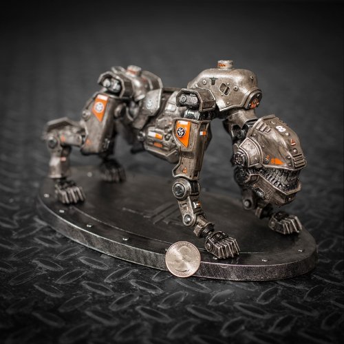 Wolfenstein: The New Order Panzerhund Edition - Collectible Statue (No Game Included) - Perfect for Gaming Fans & Collectors