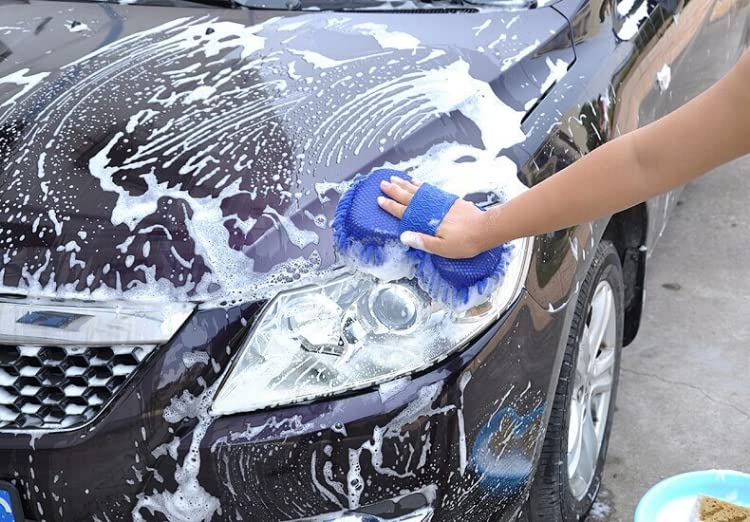 Home Sutra Multipurpose Microfiber Wet & Dry Cleaning Sponge - Car, Home & Office Use - Effortless Cleaning for Windows, Countertops & Appliances (1 Pack)