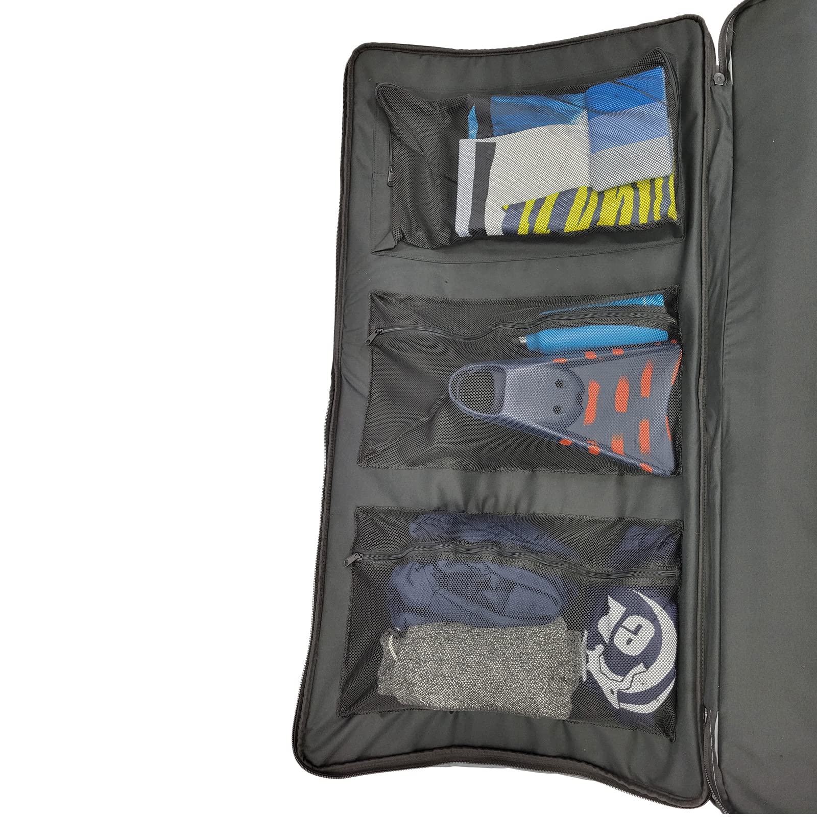 **Tribe Boards Dually Rolling Bodyboard Travel Bag - Waterproof & Durable Surfboard Carrier for Travel & Beach - Perfect for Surfing, Bodyboarding & Water Sports**