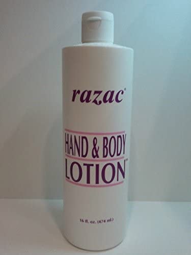 Razac Moisturizing Hand & Body Lotion 16oz - Hydrating & Nourishing Dry Skin Care - Fragrance-Free, Fast Absorbing Lotion for Men & Women - Ideal for Home, Office, Gym, Travel - Winter Dryness Relief & Post-Workout Hydration - Perfect for Daily Moisturizing & Sensitive Skin Care - Great for After Shower, Before Bed & Outdoor Activities