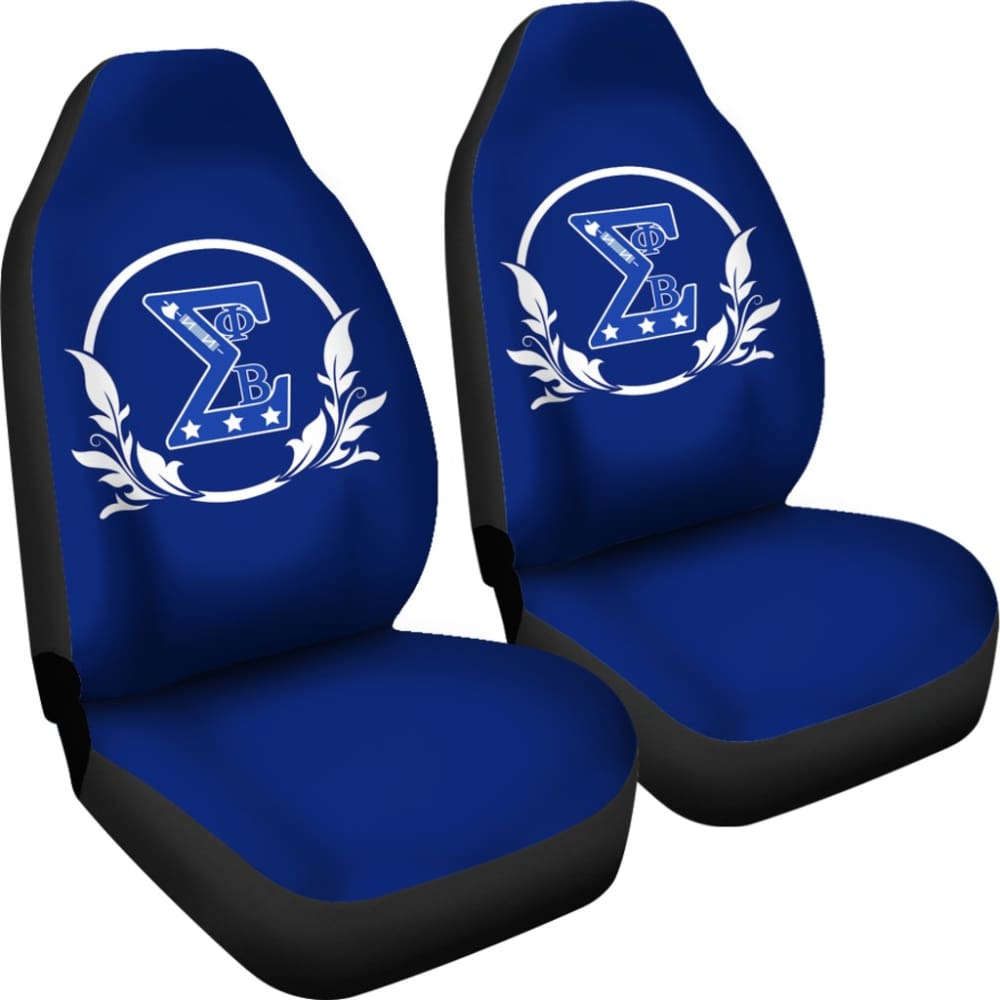 Phi Beta Sigma Fraternity Car Seat Covers for African American - Premium Custom Fit Auto Accessories | Perfect for College Students, Greek Life Events & Brotherhood Rides