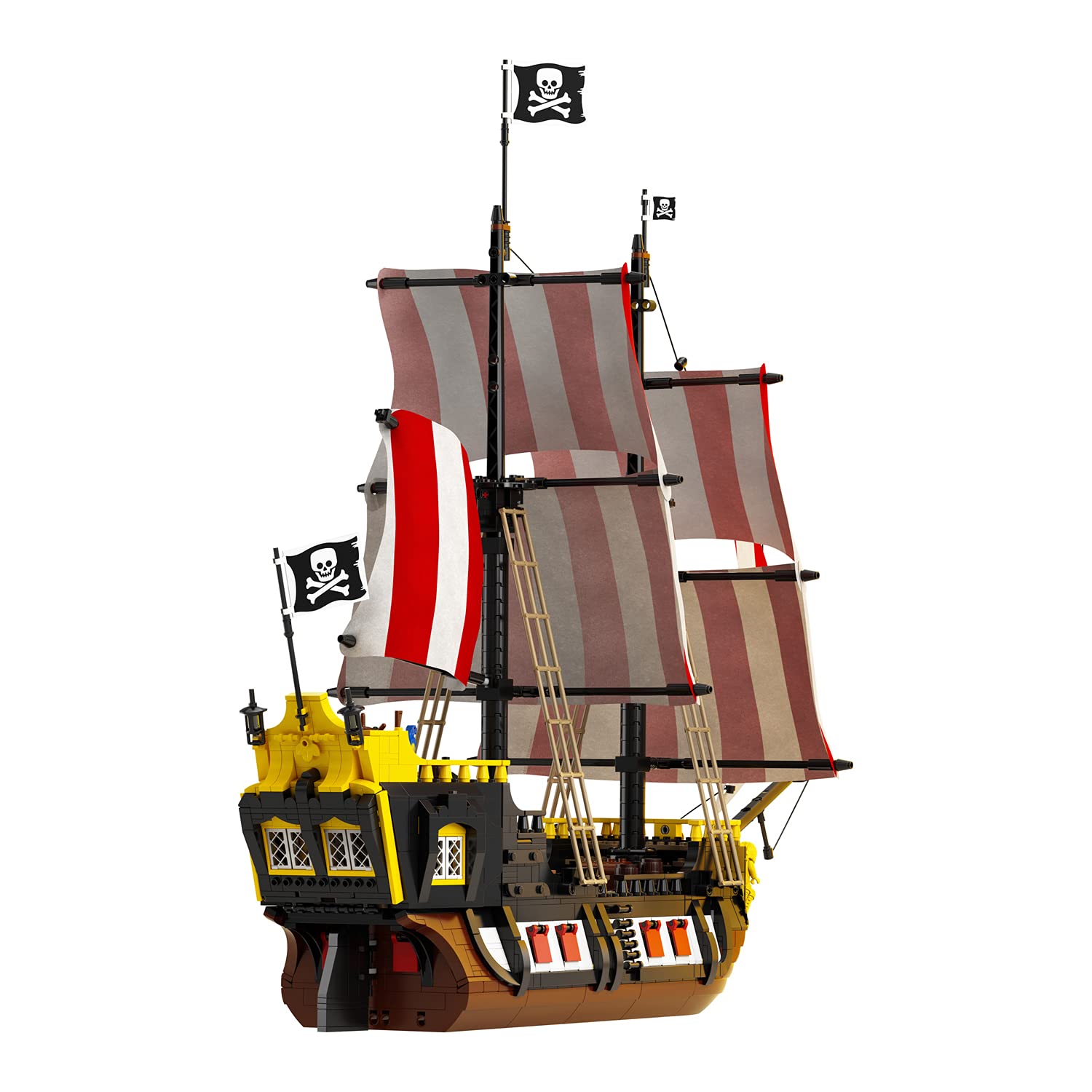 LEGO Ideas Pirates of Barracuda Bay 21322 Building Kit - 2,545 Piece Pirate Shipwreck Model with Action Figures for Play & Display - Perfect Birthday Gift for Kids & Collectors - Build & Display Pirate Adventures at Home
