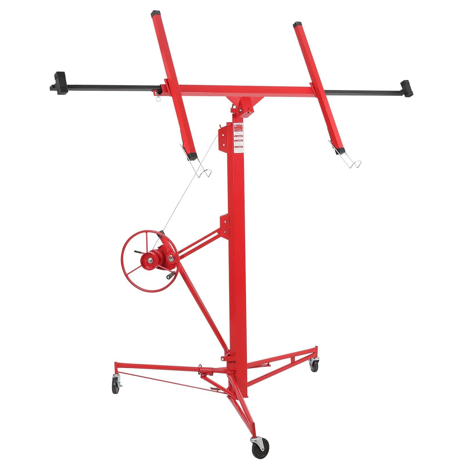 GARVEE 16FT Drywall Lift - 150LBS Capacity Adjustable Ceiling Panel Hoist for Home Renovation & Construction Projects | Perfect for Installing Drywall, Ceiling Tiles & Plasterboard