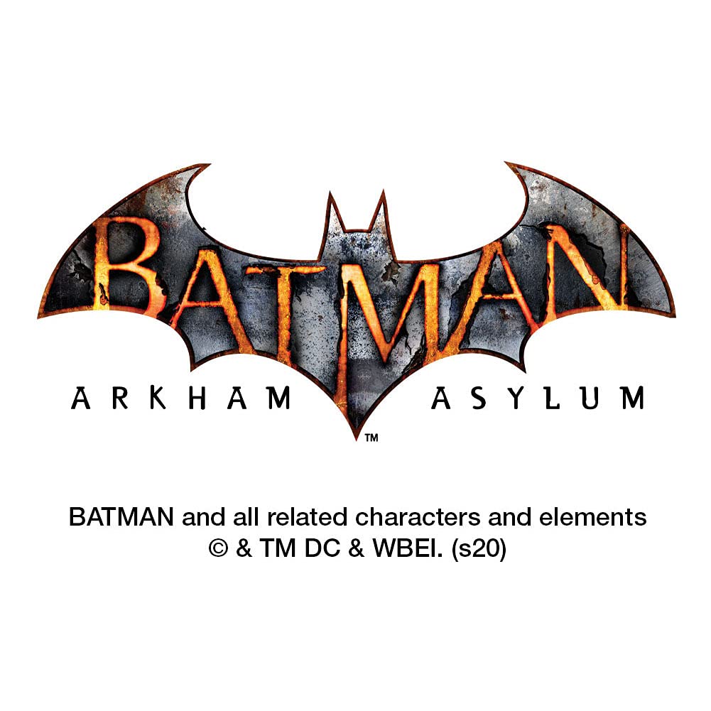Batman Arkham Asylum Harley Quinn 20oz Stainless Steel Tumbler - Vacuum Insulated Double Wall Coffee Travel Mug with Leakproof Sliding Lid | Keeps Hot & Cold for Hours | Perfect for Office, Gym, Camping & Road Trips