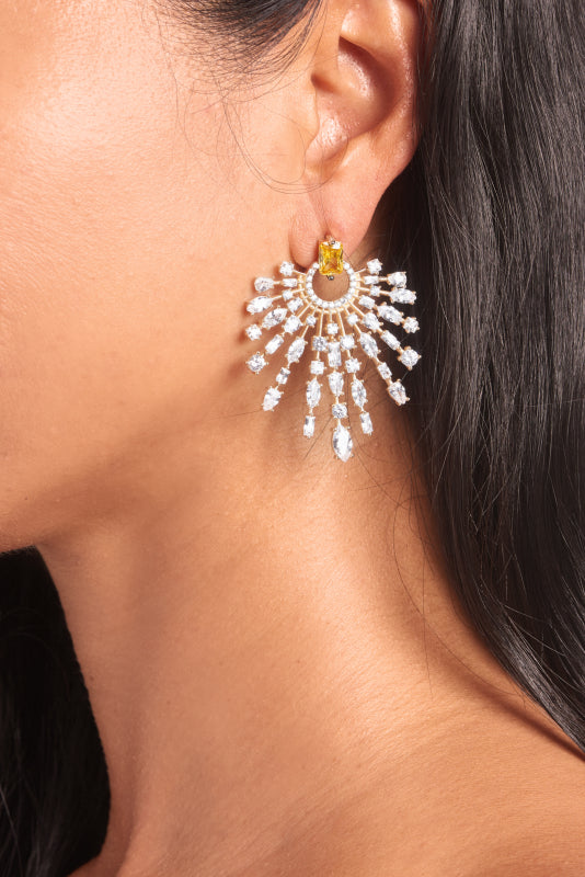Holly Earrings for Women - Elegant Dangle Drop Earrings for Christmas & Party - Perfect Holiday Gift & Fashion Jewelry Accessory