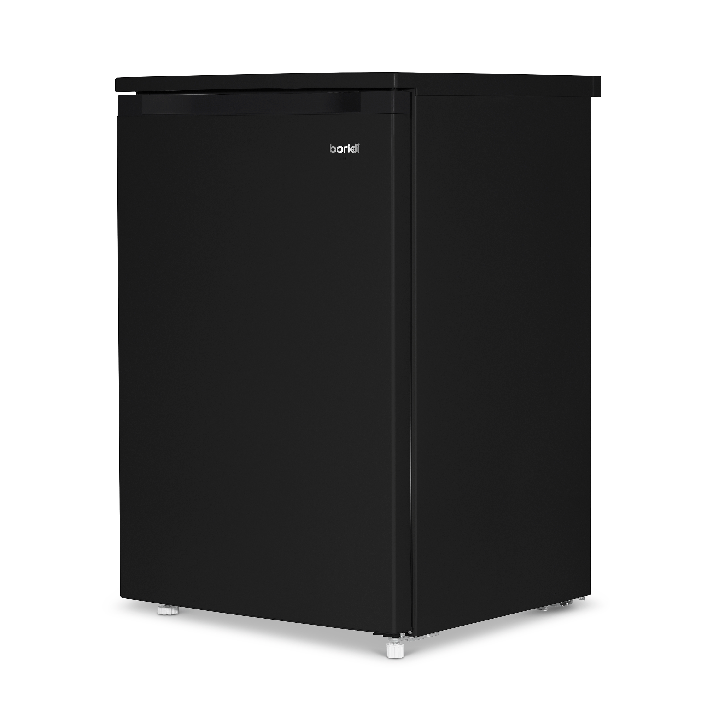Baridi 55cm Undercounter Freezer with Adjustable Thermostat, 85L Capacity, Black (DH251) - Perfect for Kitchen, Basement, Garage & Small Spaces