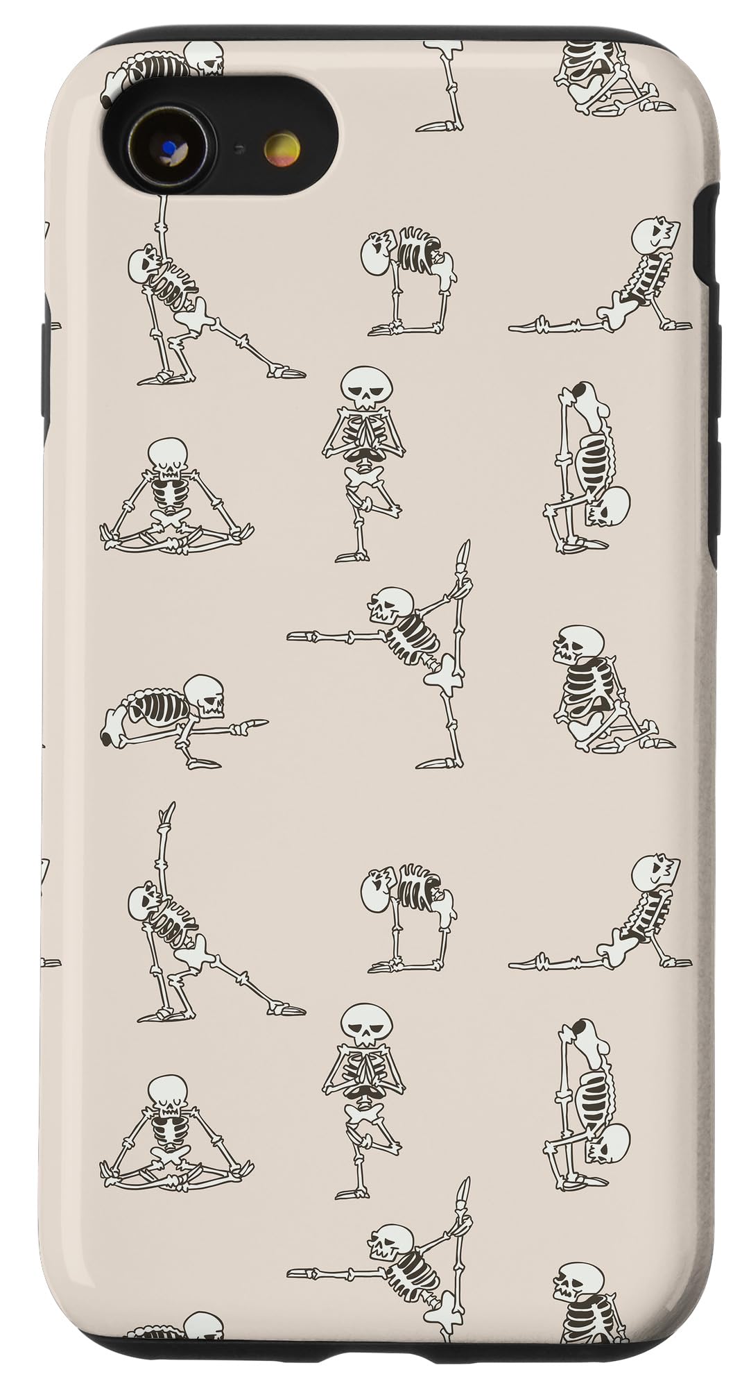 iPhone SE (2020) / iPhone 7 / iPhone 8 Slim Protective Case with Flexible Skeleton Design - Perfect for Yoga, Workouts & Everyday Use