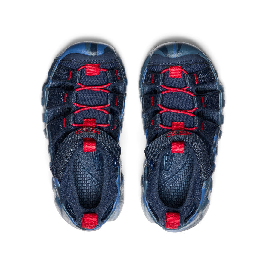 Little Kids' Hyperport H2 Sandal - Navy/Red | Water Shoes for Toddlers & Boys | Lightweight Quick-Dry Beach & Pool Sandals for Summer Play