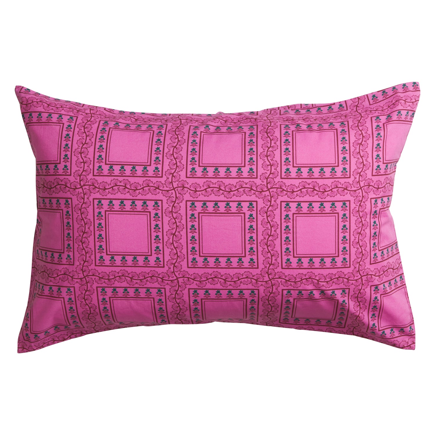 Orson Premium Cotton Pillowcase Set - Soft Breathable 2-Pack Fuchsia Pink for Bedroom & Guest Room | Home Decor & Comfort Essentials