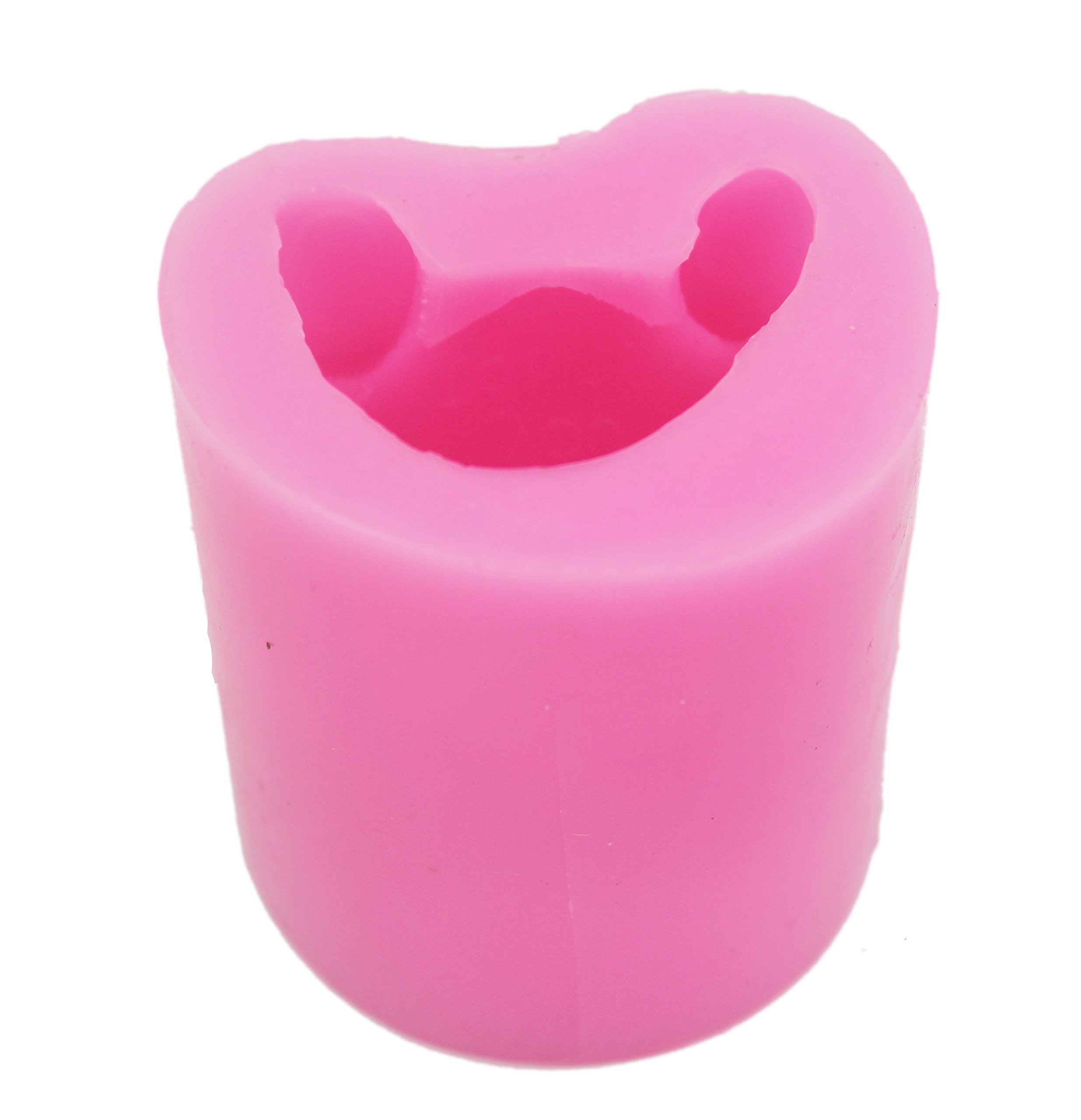 3D Bear Silicone Mold for Soap & Candle Making - DIY Craft Art Molds S355 - Perfect for Handmade Gifts, Bath Decor, and Home Craft Projects
