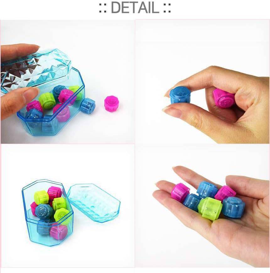 Squid Game Gonggi Jack Stone Pebbles Set - Korean Traditional Children's Game (6 Stones/Set) for Fun Family Gatherings & Outdoor Play