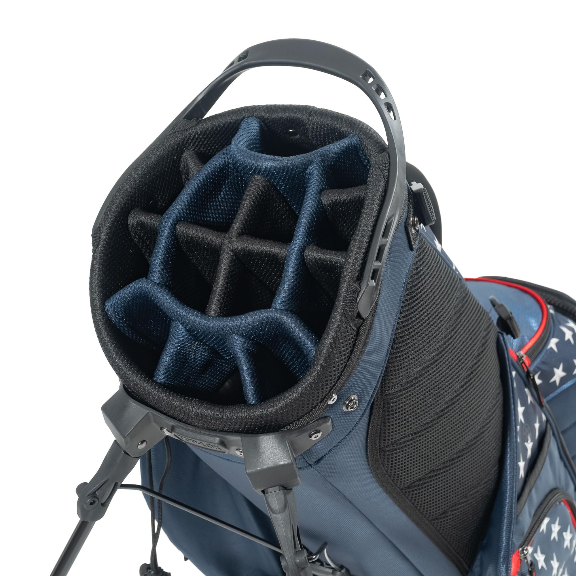 Bag Boy HB-14 Hybrid Golf Stand Bag - Lightweight & Durable Golf Bag with 14-Way Divider - Perfect for Course Play & Driving Range Practice