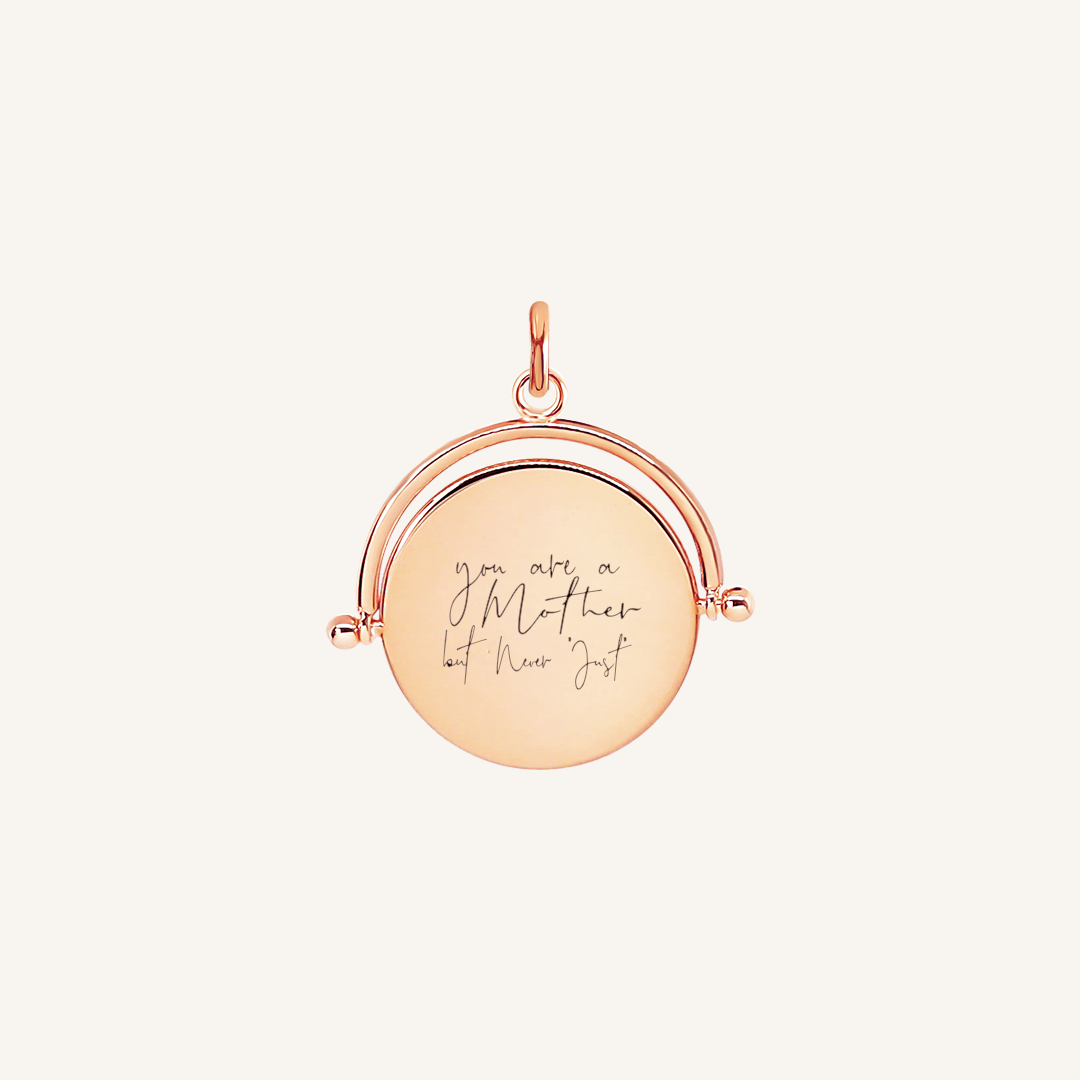 Jessica Urlichs Etch Pendant Necklace - Elegant Personalized Jewelry Gift for Women | Perfect for Anniversaries, Birthdays & Special Occasions