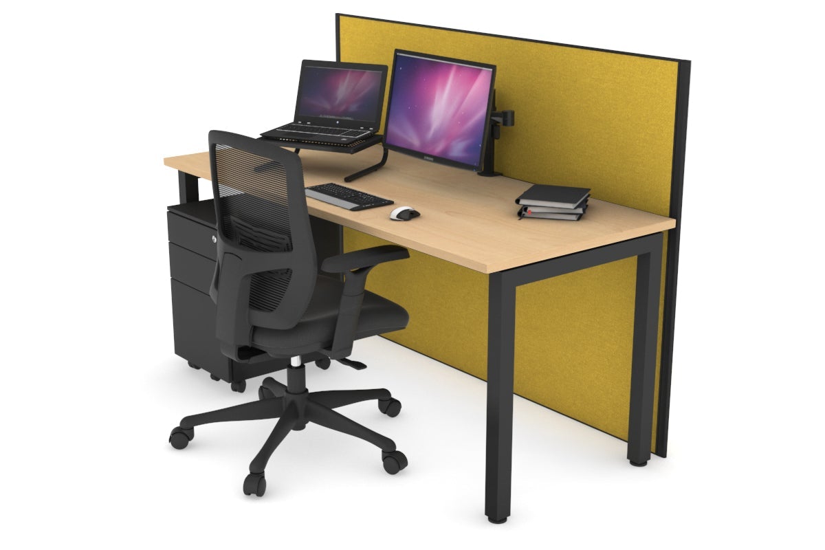 Horizon Quadro Square Legs Office Desk - 1200L x 700W Modern Workstation for Home & Office - Perfect for Remote Work, Study & Small Spaces