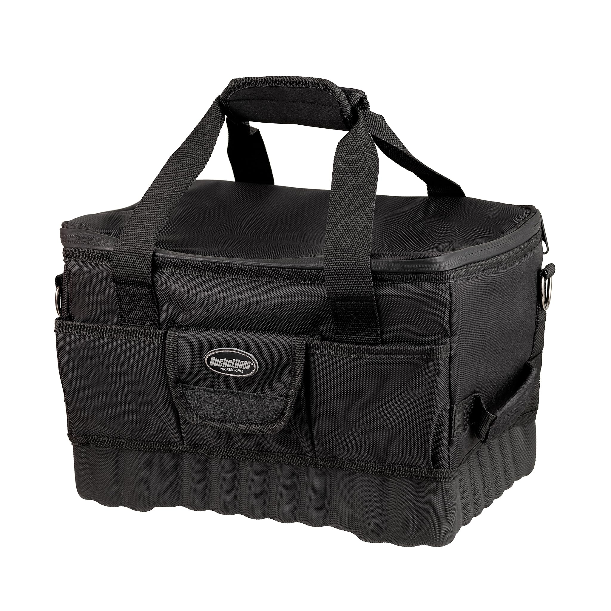 Bucket Boss Pro Racer 14 Tool Bag - Professional Series (66014) | Durable Construction for Mechanics & DIY Enthusiasts | Perfect for Auto Repair, Construction & Home Improvement Projects