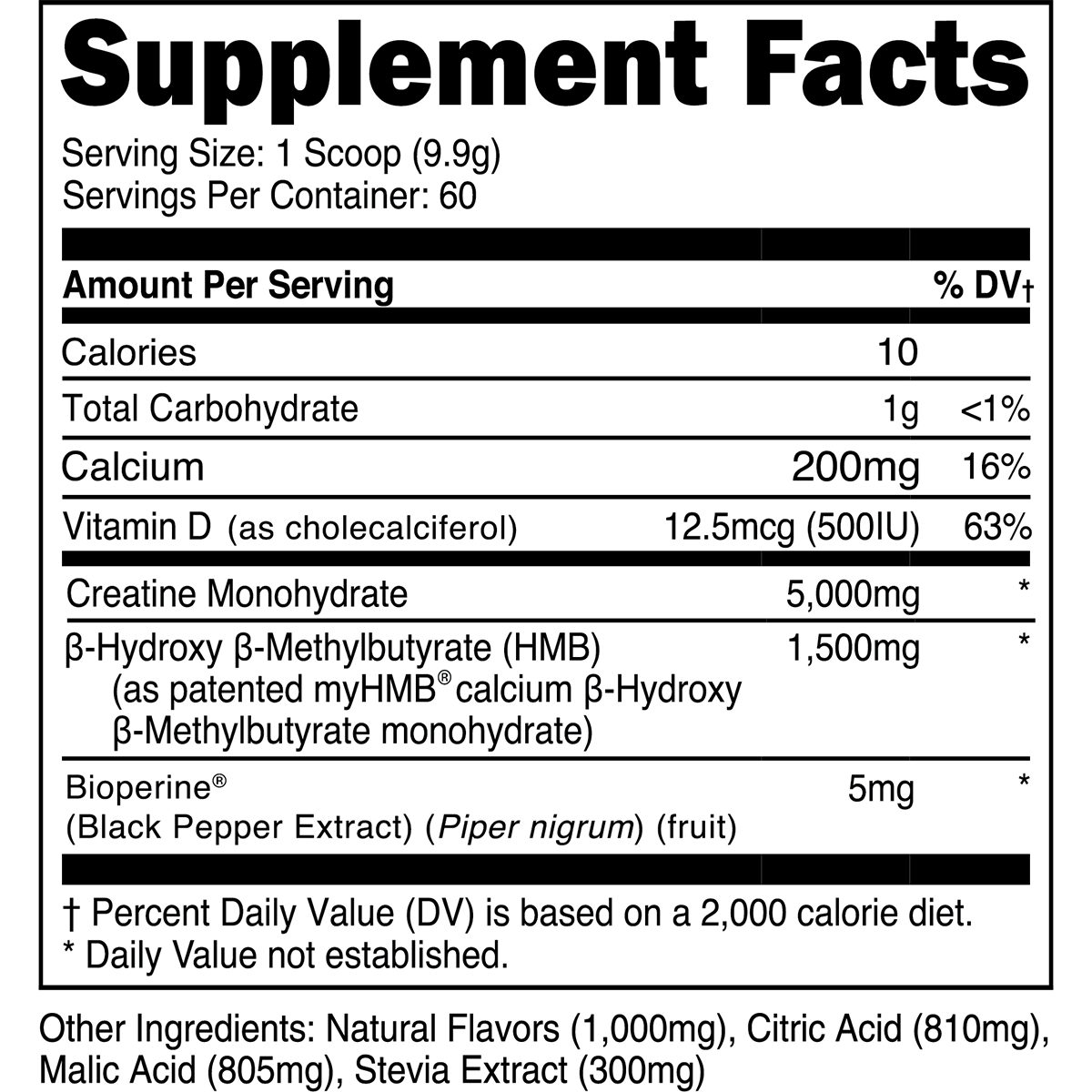**StrengthSeries Creapure HMB Creatine Supplement - Premium Muscle Recovery & Strength Booster for Athletes & Bodybuilders | Post-Workout & Fitness Performance Enhancer**
