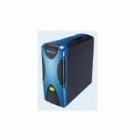 High-Performance Extreme Gaming PC - Blue & Black Transparent Case with Air Duct Cooling System | Perfect for Esports, Streaming & VR Gaming