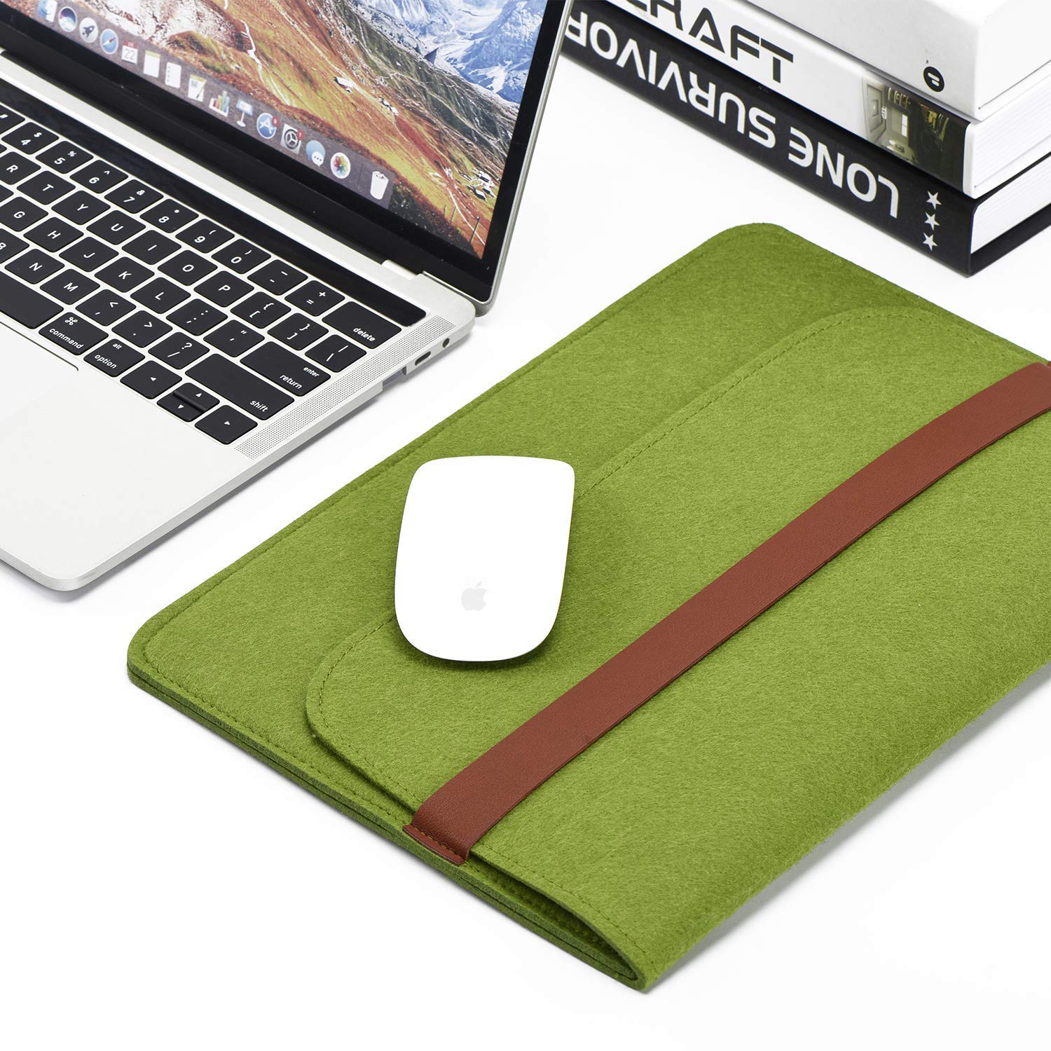 Premium 15 Inch MacBook Pro Sleeve Case - Compatible with 16