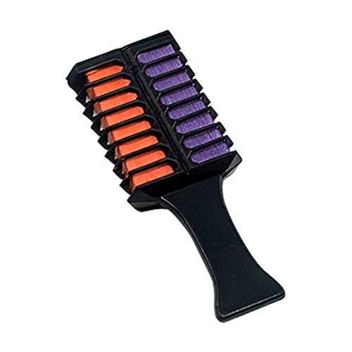 Simayixx Temporary Hair Chalk Comb - 12 Vibrant Washable Colors for Kids, Girls & Boys | Perfect for Christmas, Birthday Parties & DIY Children's Day Events | Safe, Non-Toxic & Easy to Wash Out