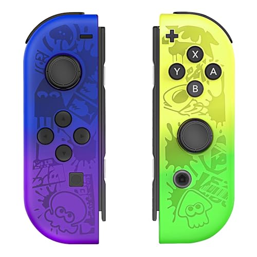 Rotacess Wireless Controller for Nintendo Switch - Compatible with Switch, Switch Lite & OLED - Dual Vibration, Motion Controls, Wake-Up & Screenshot Function - Perfect for Gaming, Travel & Family Entertainment