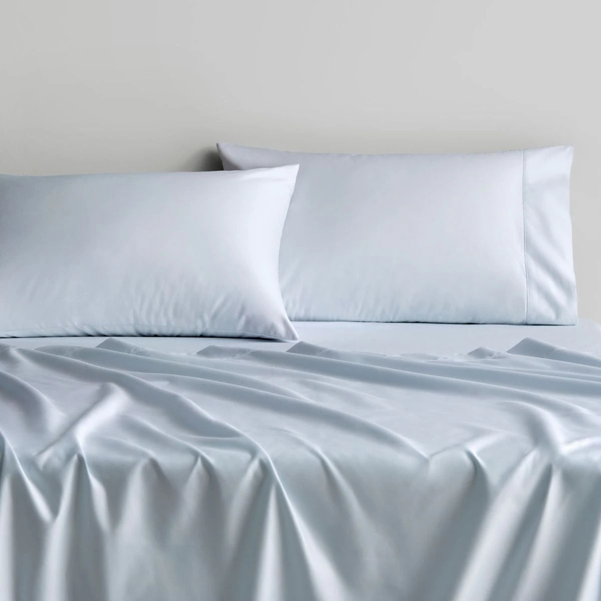 1000TC Luxury Cotton Sateen Sheet Set - Soft Blue Hotel Quality Bedding by Sheridan | Ultra Soft Breathable Sheets for Bedroom, Guest Room & Airbnb