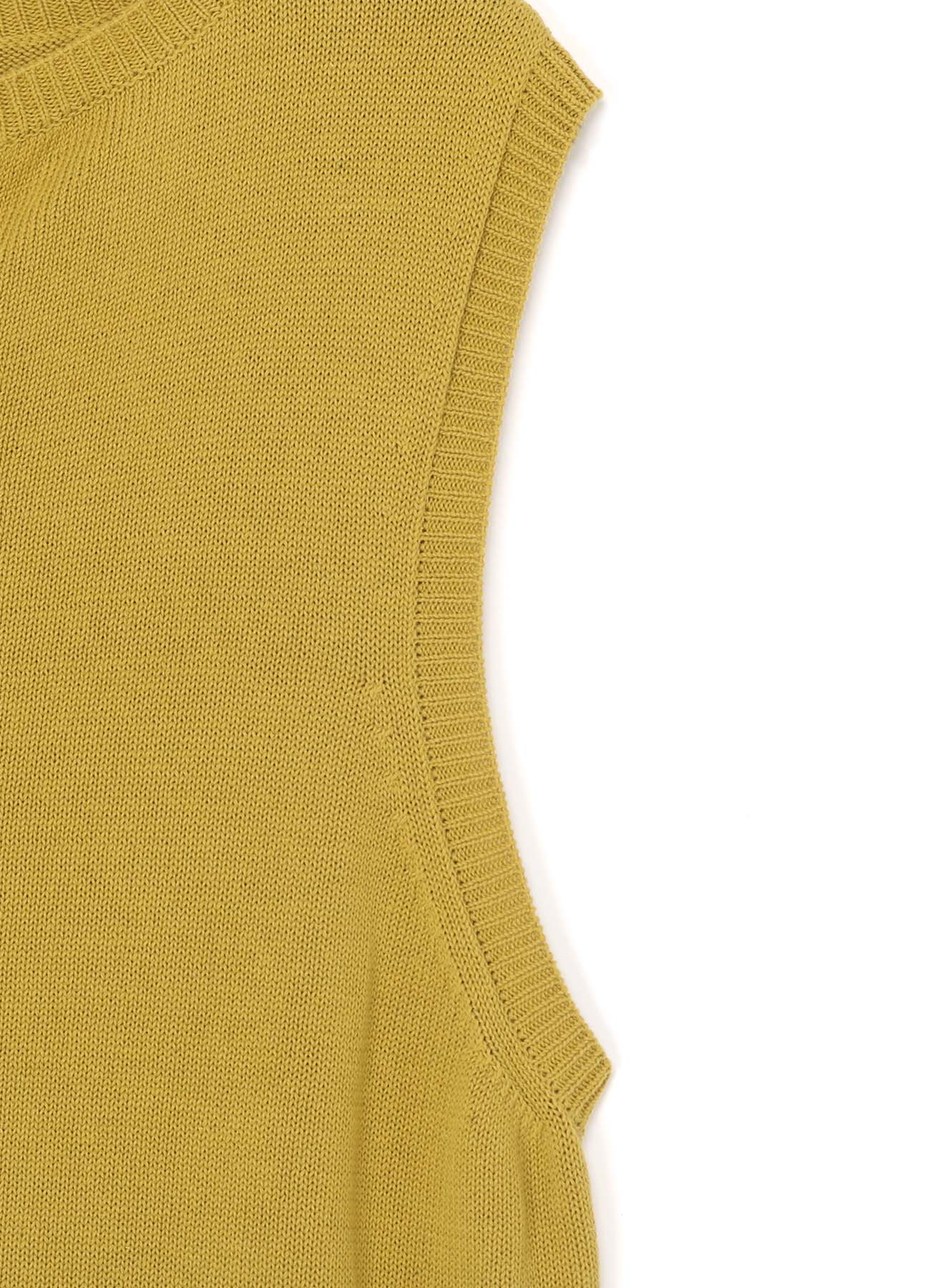 30/2 Cotton Linen Long Vest with Uneven Neckline - Stylish Layering Piece for Women's Casual & Boho Outfits