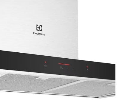 Electrolux ECT9740S 90cm UltimateTaste 500 Stainless Steel Chimney Cooker Hood - Powerful Kitchen Ventilation for Smoke & Odor Removal - Perfect for Modern Home Cooking & Open Kitchen Designs