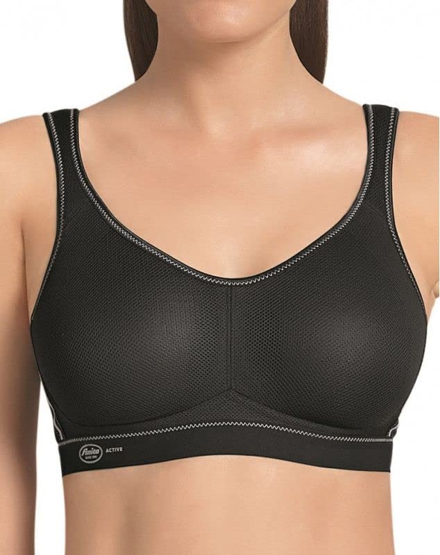 Anita Women's Air Control Sports Bra - High Impact Support, Moisture Wicking & Breathable for Running, Yoga & Gym Workouts