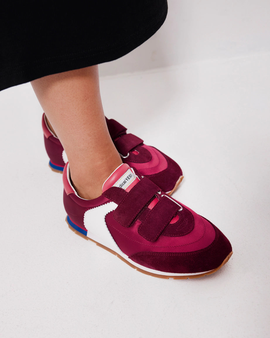 Velcro Core Sneakers for Women & Men | Comfortable Lightweight Walking Shoes | Perfect for Running, Gym, and Casual Wear