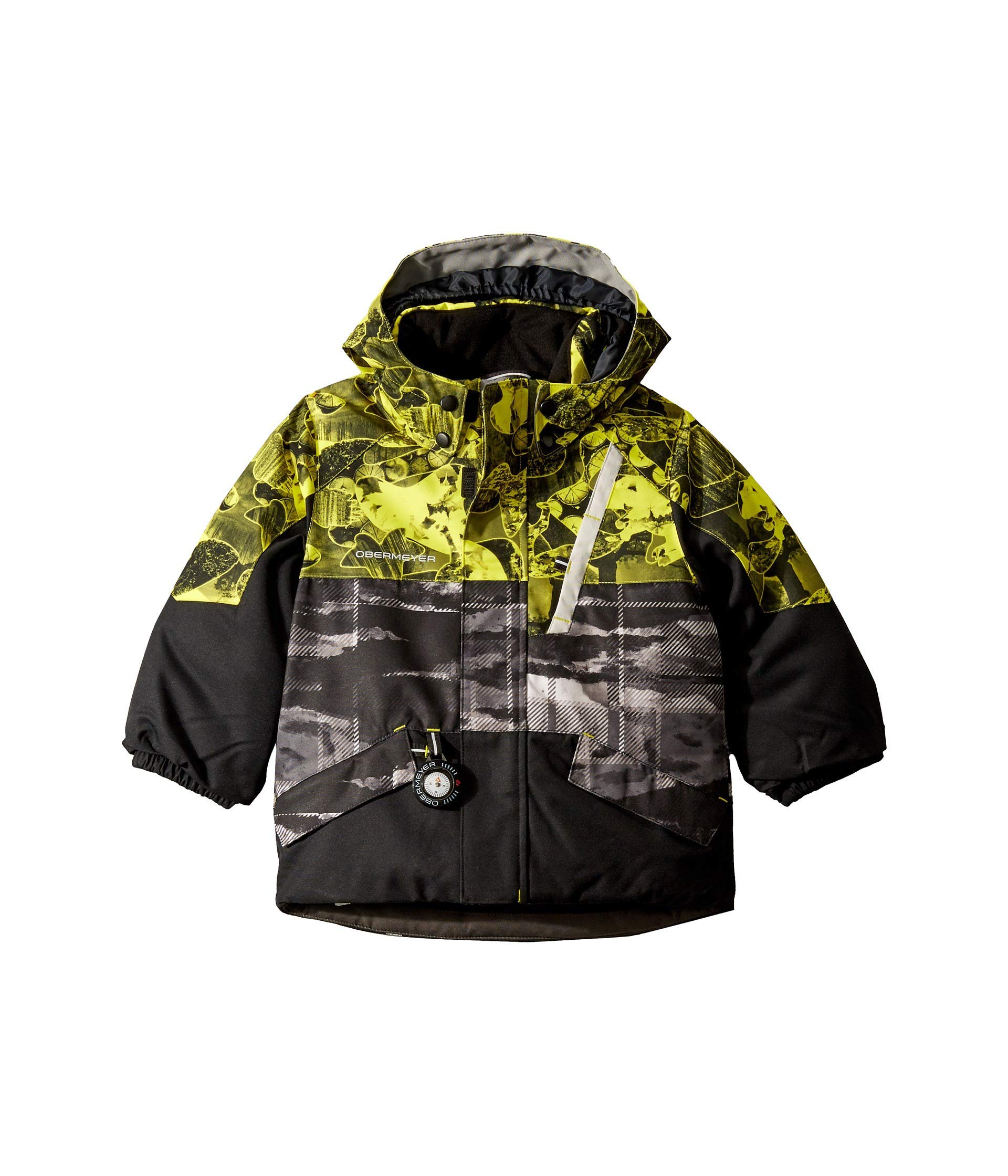 Obermeyer Kids Boys M-Way Jacket - Waterproof Winter Coat for Toddler, Little & Big Kids - Warm Snow Jacket for Outdoor Play, Skiing & Cold Weather Activities