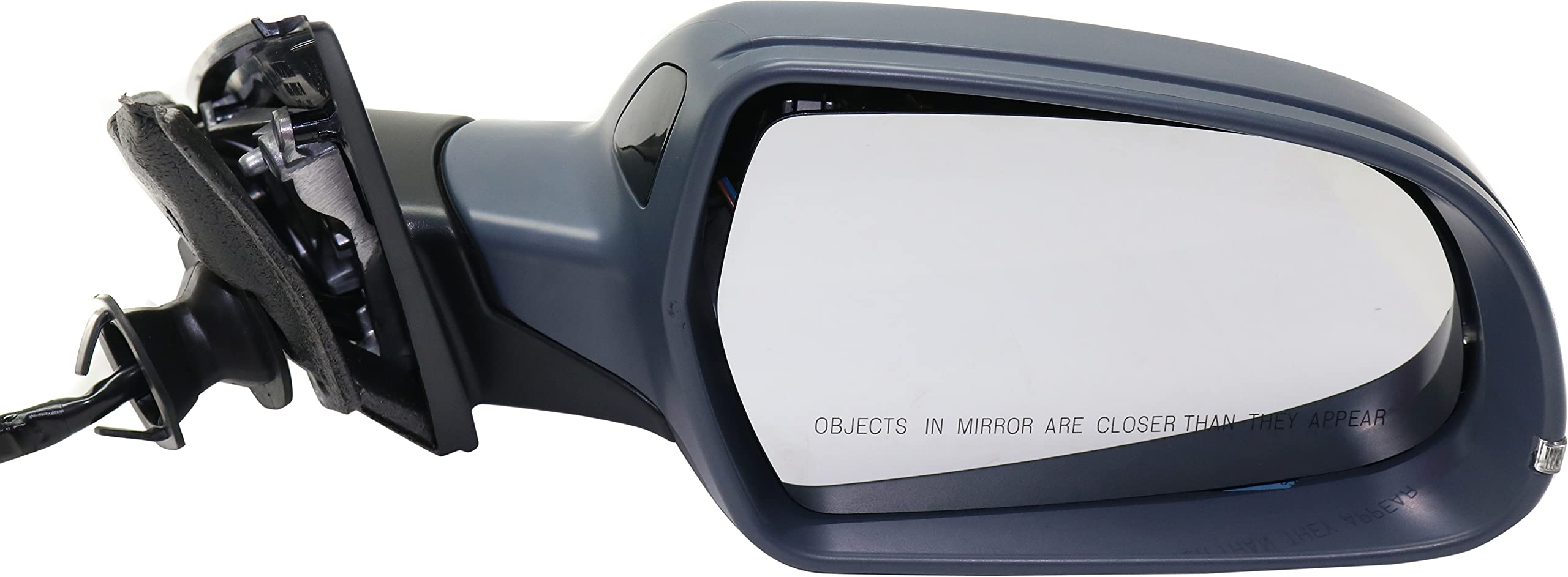 Power Heated Mirrors for Audi A4 Quattro & S4 (2012-2016) - Driver & Passenger Side, Power Fold, Signal Light, Blind Spot Monitor - Paintable for Sedan & Wagon - Perfect for Winter Driving & Enhanced Safety