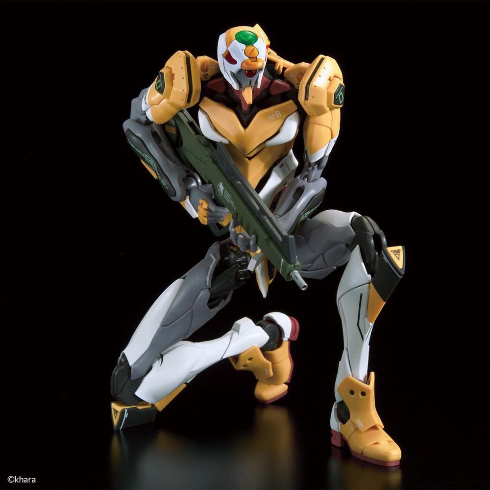 Bandai RG Evangelion Unit 00 DX Posetron Cannon Model Kit - High-Quality Anime Action Figure for Collectors | Perfect for Display, Gifts & Anime Enthusiasts