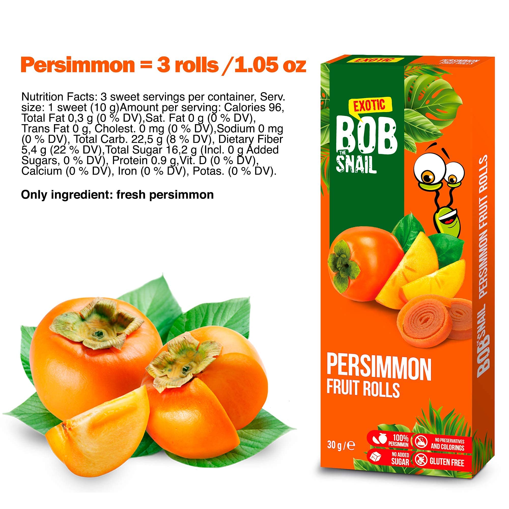 BOB SNAIL Healthy Fruit Snacks - Organic Dried Fruit Mix for Adults & Kids - Perfect for Lunch Box, School, Office & Travel Snacks